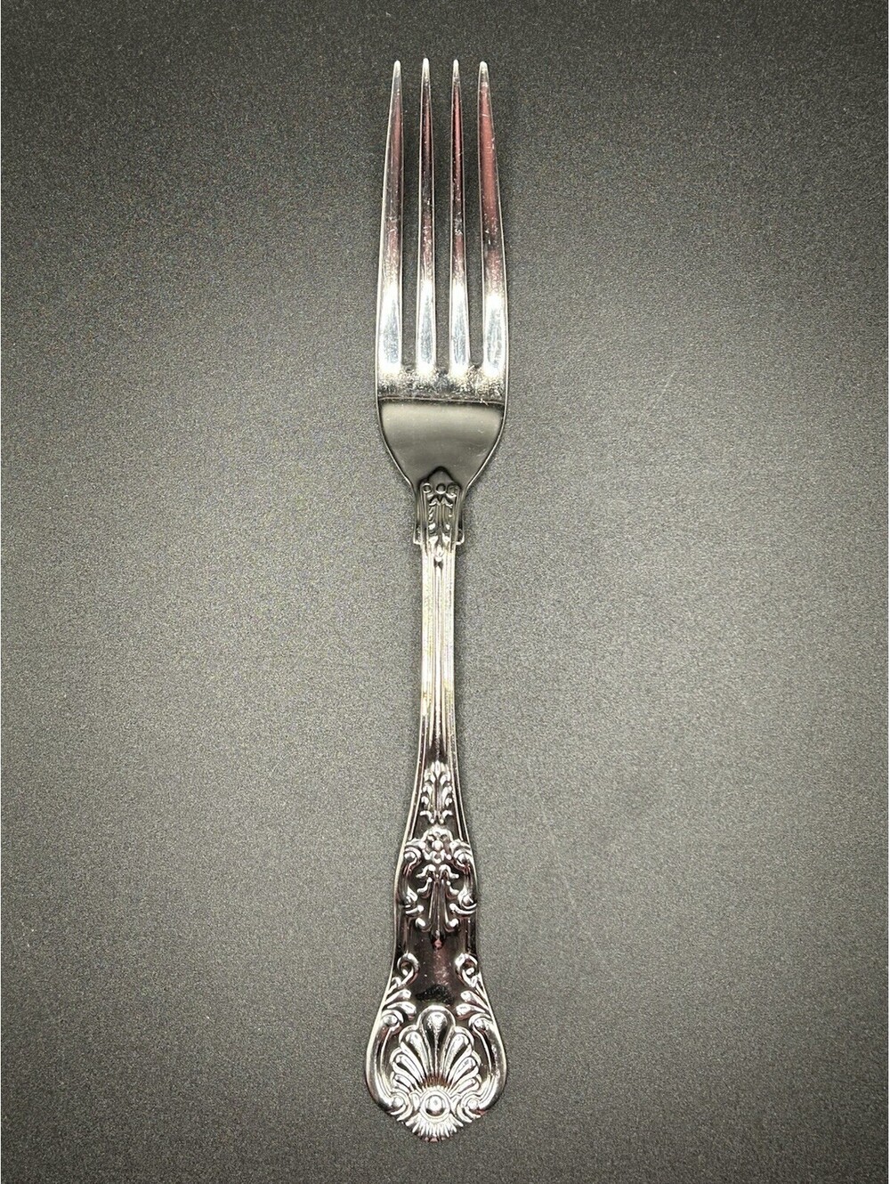 Vintage Set Of 4 Towle Hotel Kings Shell Dinner Forks Flatware